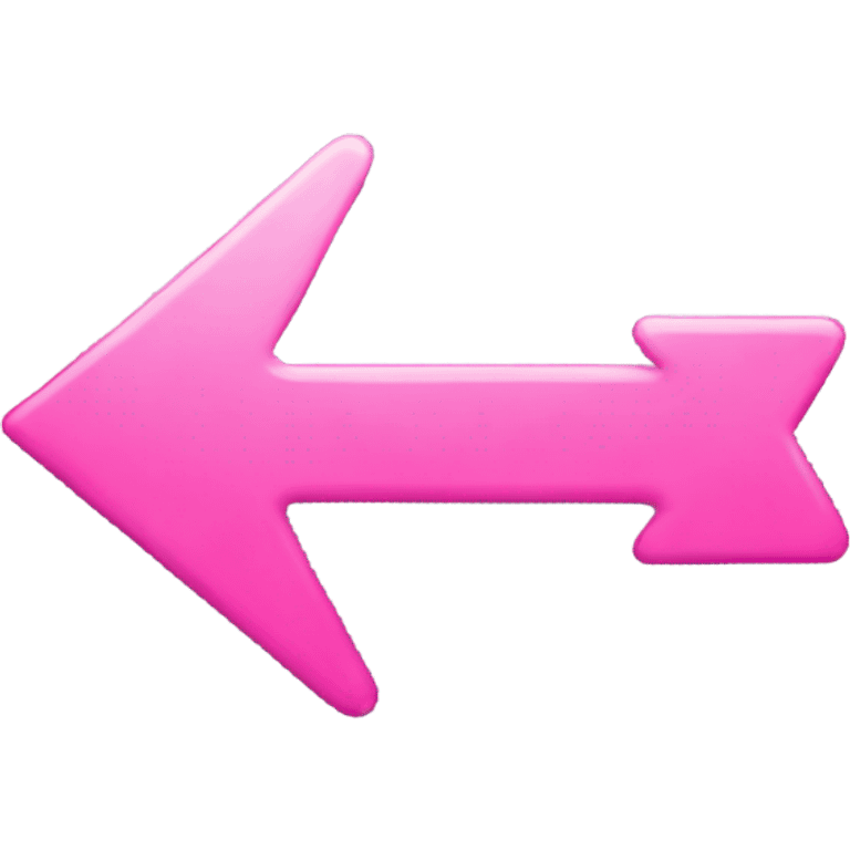 pink arrow emoji