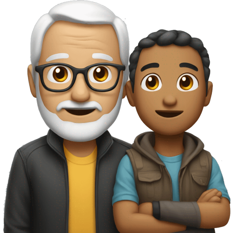 Papa Y hijo emoji