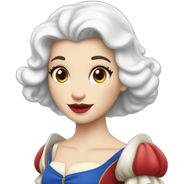 Snow white  emoji