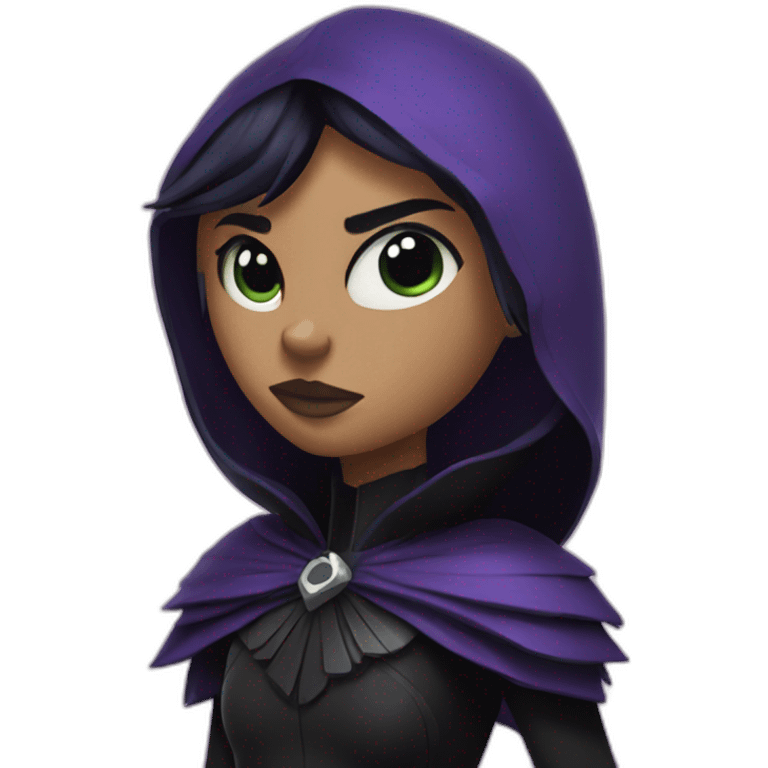 Raven from Teen Titans emoji