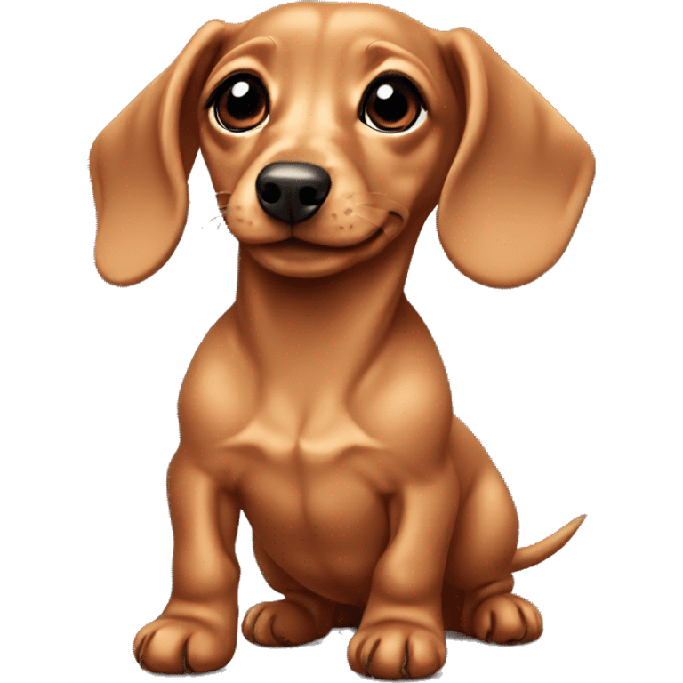 Baby Dachshund  emoji