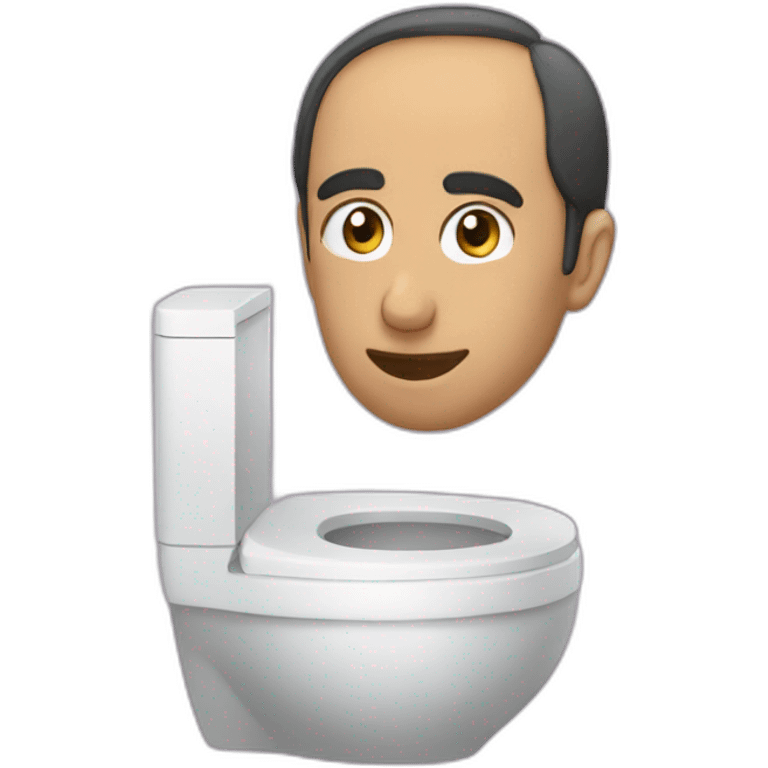 Zemmour au toilette  emoji