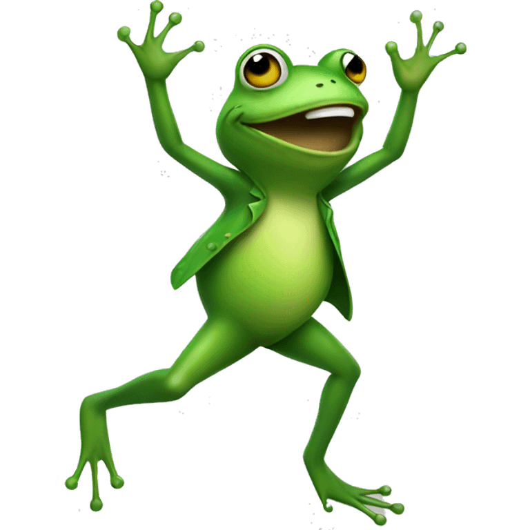 frog dancing emoji