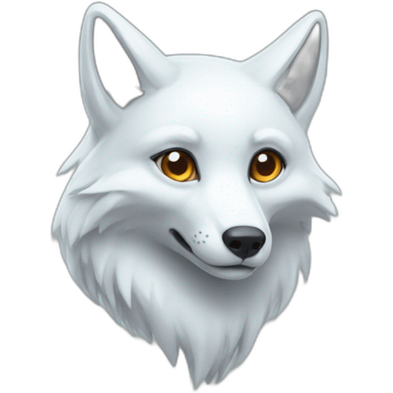 Ghost fox emoji