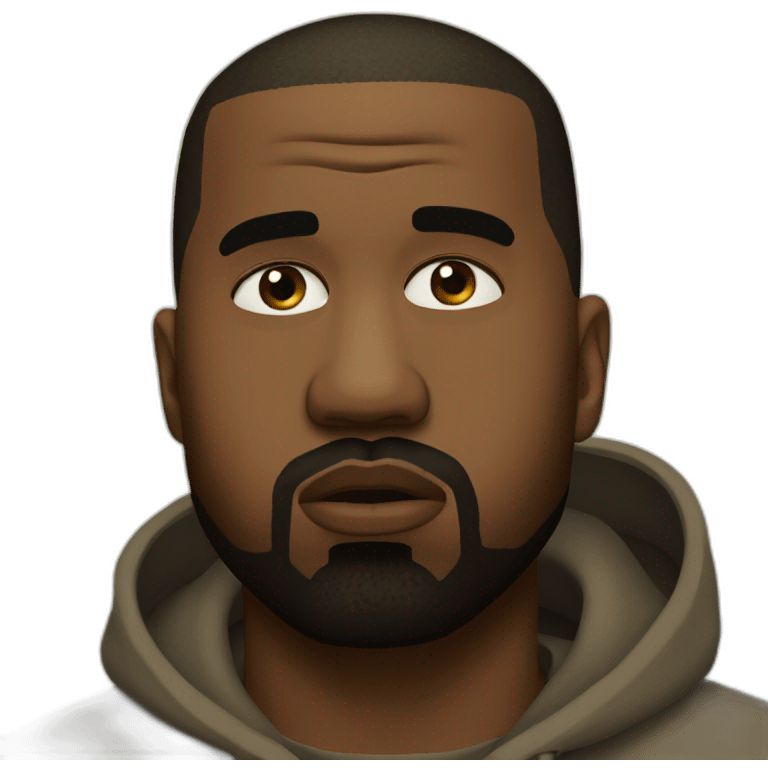 Kanye west sad emoji