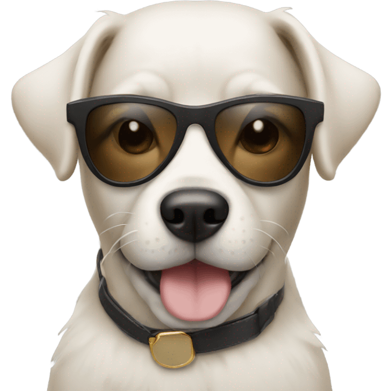 dog with sunglasses  emoji