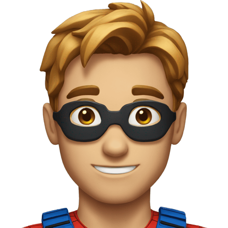 spider-man round face emoji