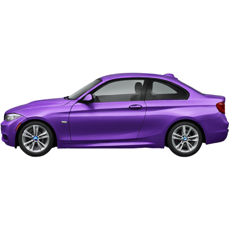 Purple bmw  emoji