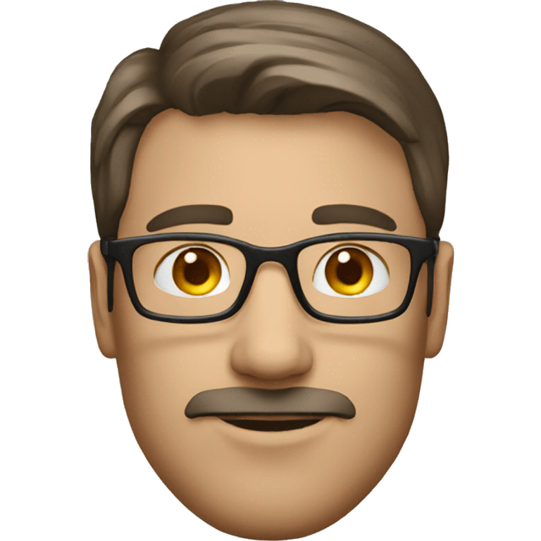 A man wearing vision pro emoji