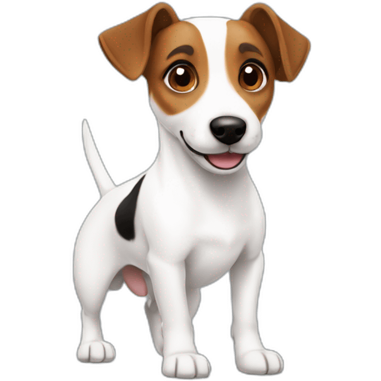 jack russel with name kokos emoji