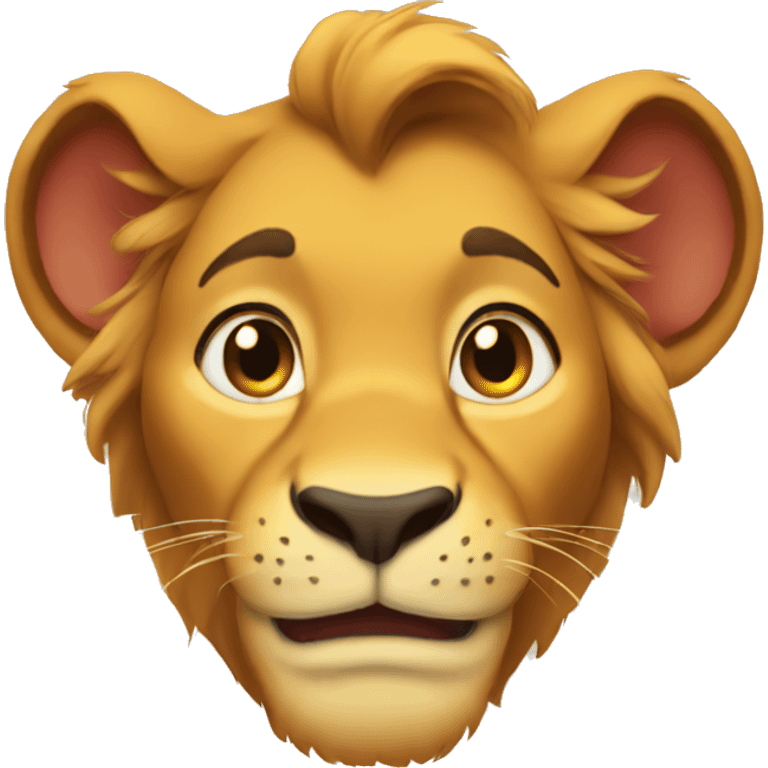 Simba emoji