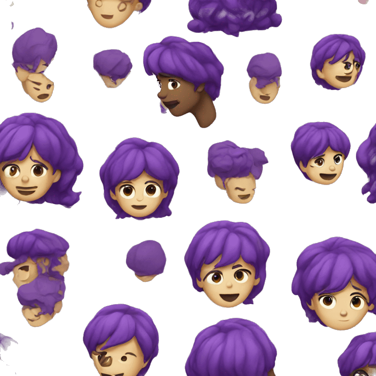 Purple emoji