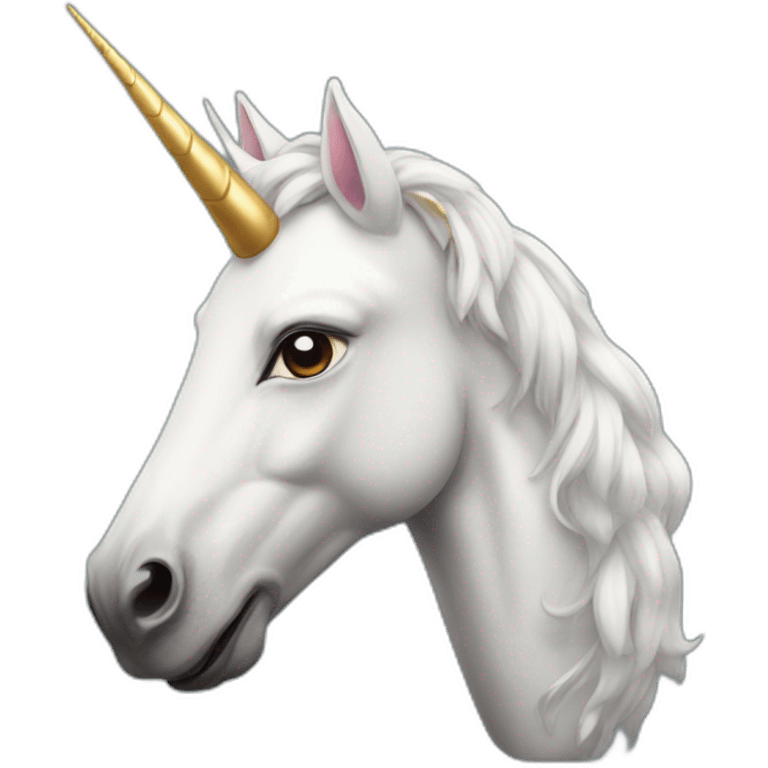 unicorn with 10 horns emoji