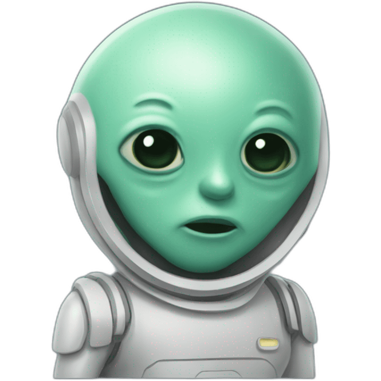 Extraterrestre mignon emoji