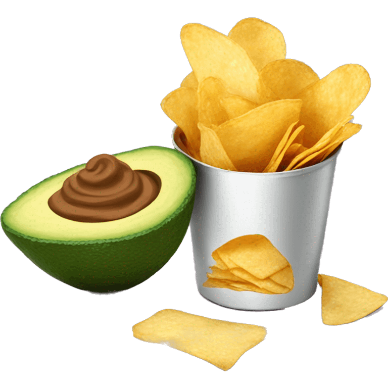 chips and a side guacamole  emoji