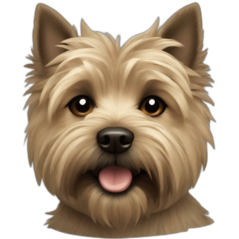 cute cairn terrier emoji