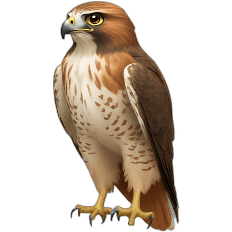 Red-Tailed Hawk emoji