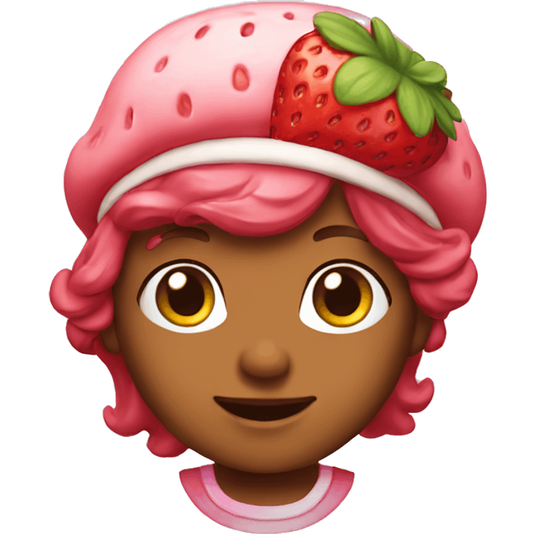 strawberry shortcake  emoji