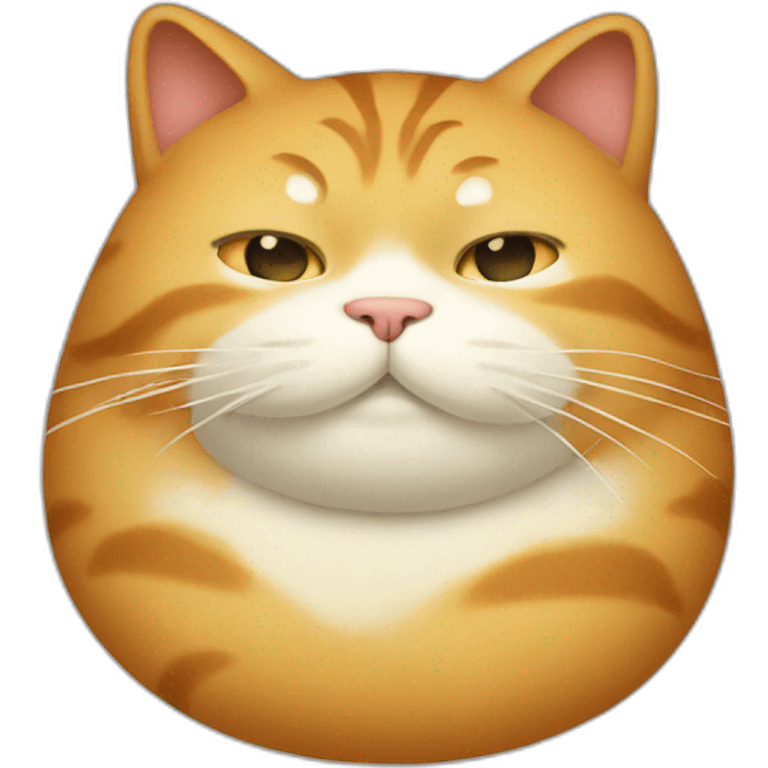 fat cat with a fat joint emoji