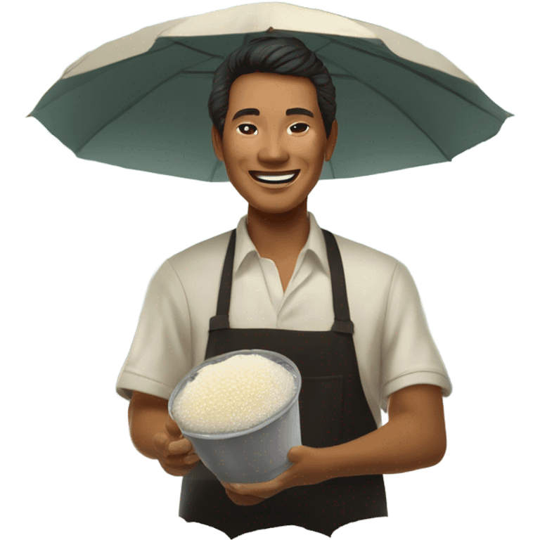 Taho vendor emoji