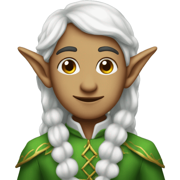 Me as an elf emoji