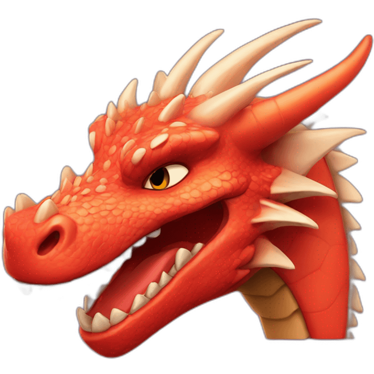 dragon rouge emoji