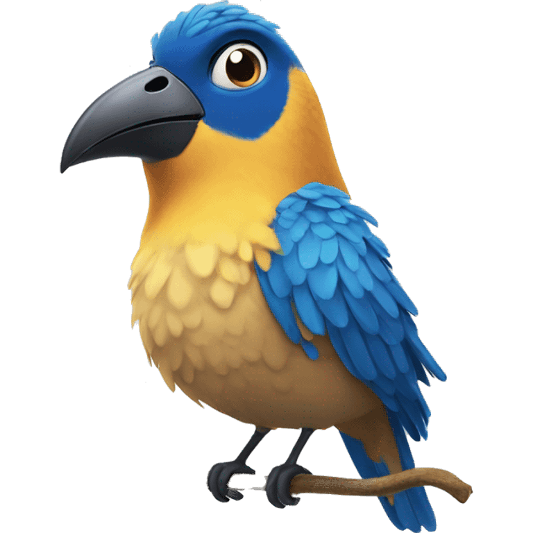 The bird from Rio movie emoji