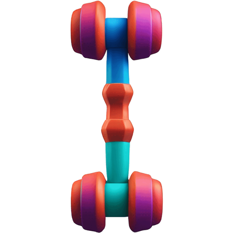 Small dumbbells emoji