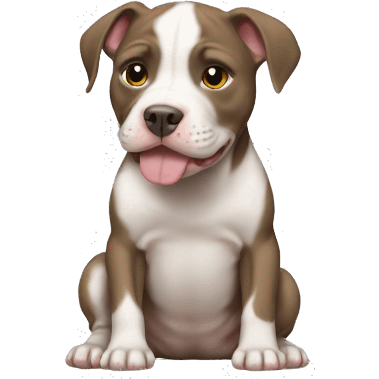 Pitbull puppy emoji