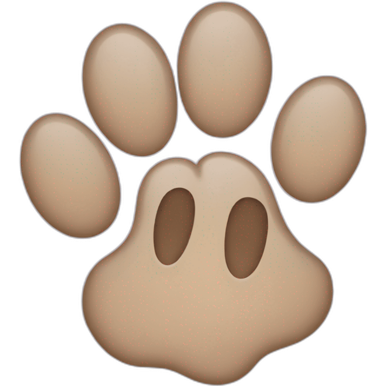 Paw emoji