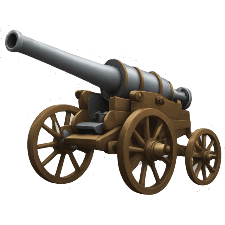 medieveal artillery canon emoji