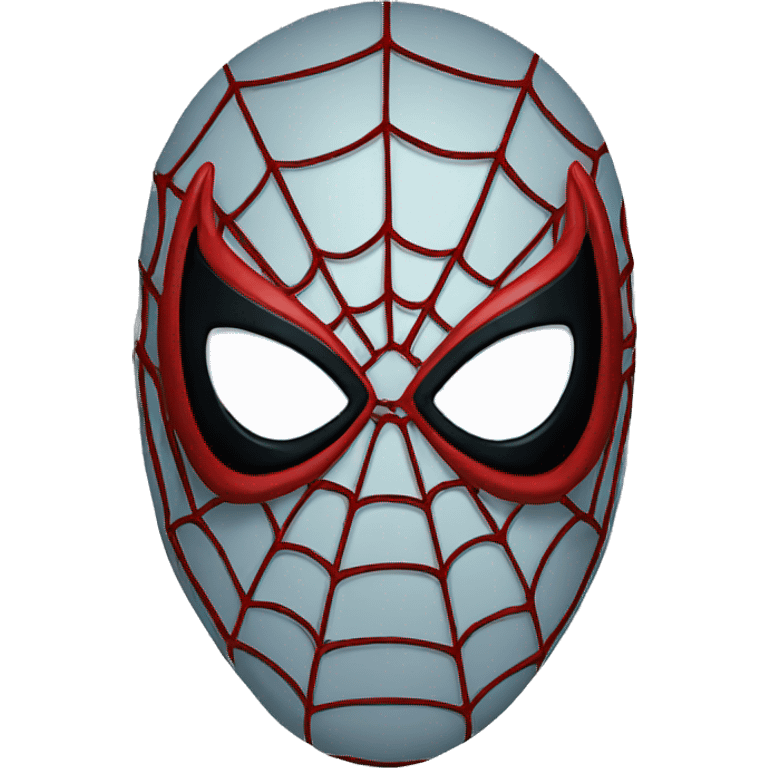 Spiderman mask emoji