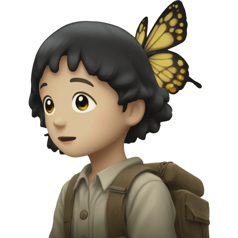 Grave of the Fireflies, butterfly emoji