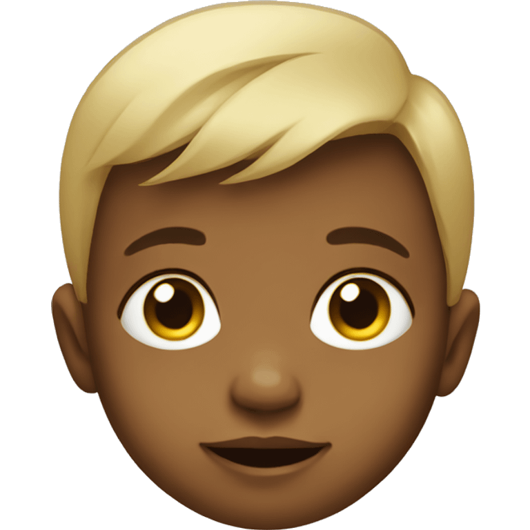 A baby  emoji