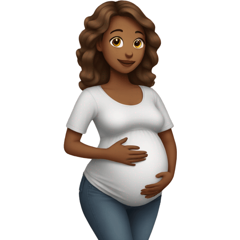 Pregnant emoji