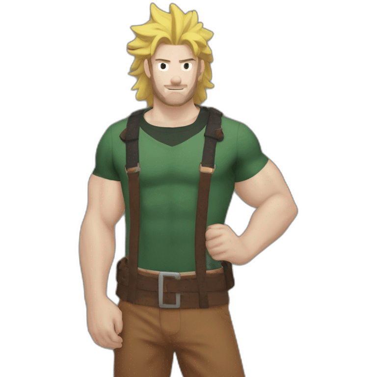 lumberjack in my hero academia emoji