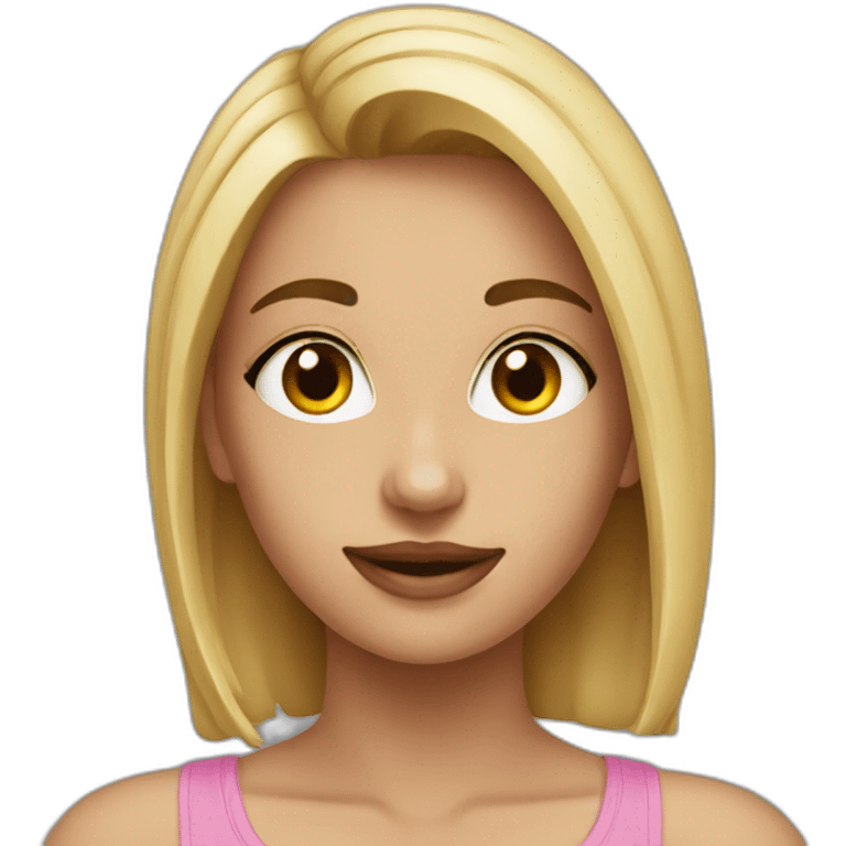 Kind girl braun emoji