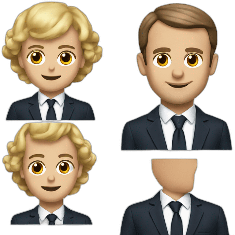 Emmanuel Macron emoji