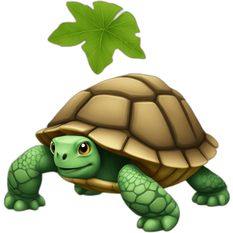 Castor sur tortue emoji