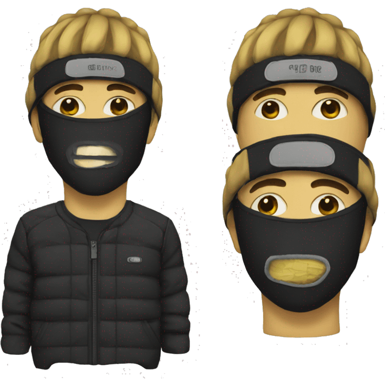 Ski mask emoji