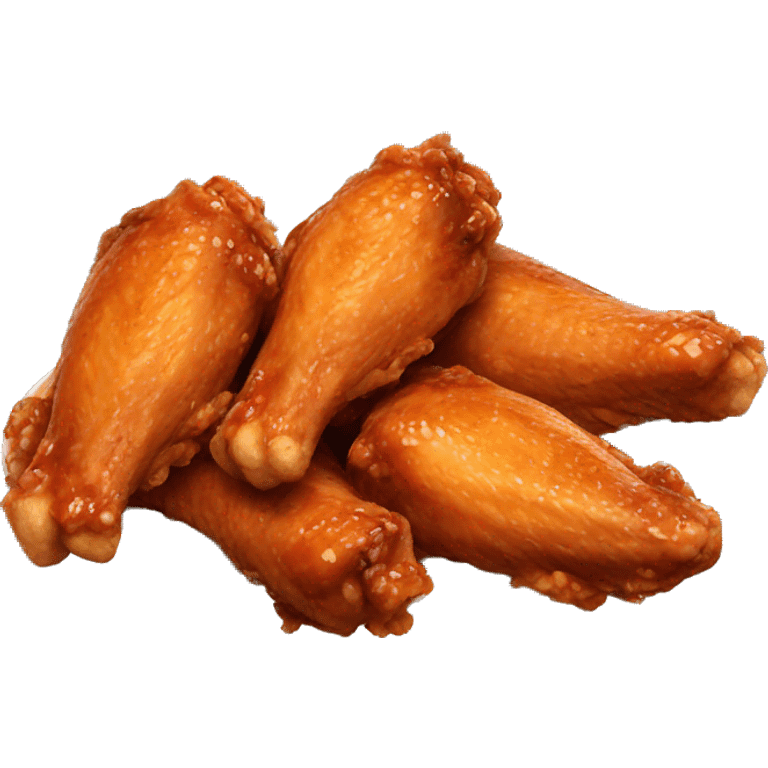 Chicken wings food  emoji