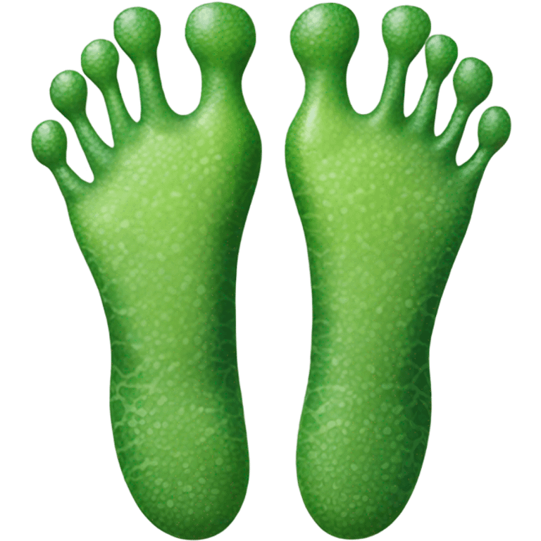 Frog feet emoji