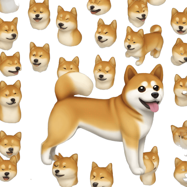 Shiba Inu dog emoji