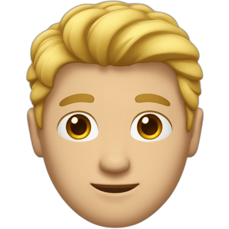 Hombre con cabello blanco de cuerpo completo emoji