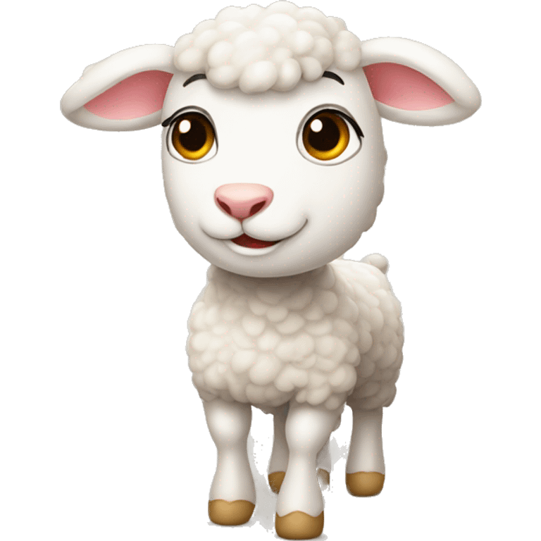 lamb in the class emoji