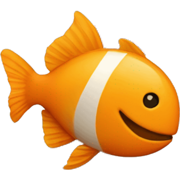 Orange letter C followed by a little fish followed by the orange letter D emoji