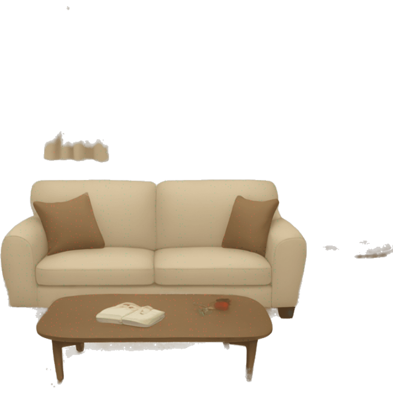 beige living room emoji