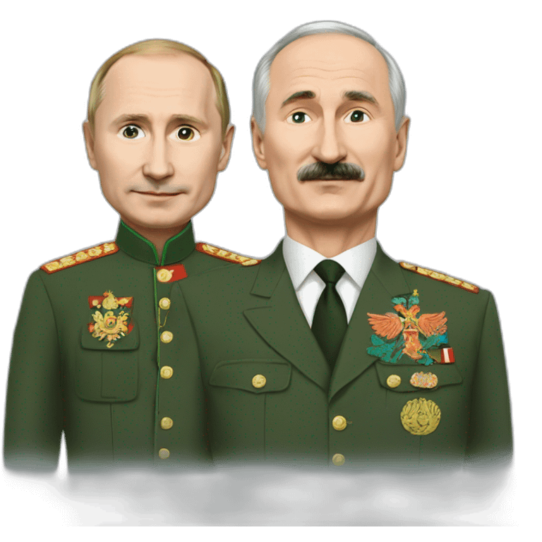 putin and lukashenko emoji