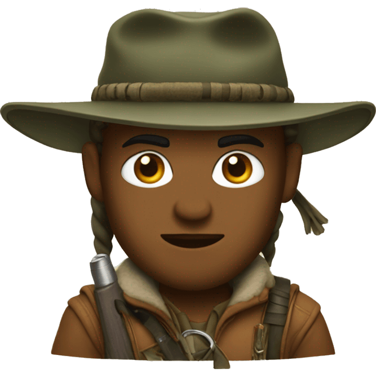 Hunter  emoji