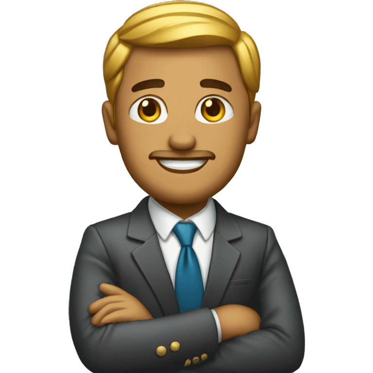 empresario con dinero emoji